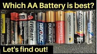 Which AA Battery is Best Can Amazon Basics beat Energizer Lets find out [upl. by Sclar436]