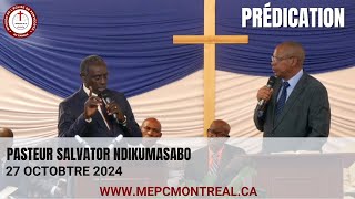 Prédication Pasteur Salvator Ndikumasabo [upl. by Eceer151]