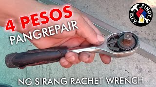 4 pesos lang pang repair sa sirang ratchet wrench [upl. by Vinna]