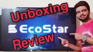 Ecostar LED TV 49 Inches  49U571 Unboxing Full HD [upl. by Hrutkay]