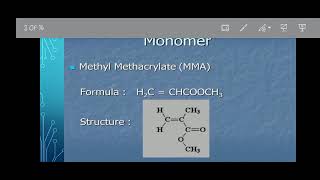 Poly methyl methacrylate  B Kaviya  III BSc Chemistry [upl. by Ayekram]