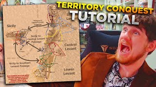 LIONHEARTS CRUSADE TUTORIAL Territory Conquest [upl. by Ted116]