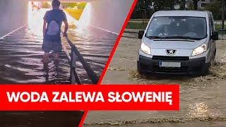 Powódź i podtopienia na Słowenii [upl. by Tireb]