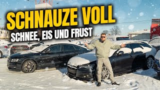 Nichts geht mehr im Autohandel Schnee amp Eis  Frust Getriebe Neu auf mein Nacken JammerburgNews [upl. by Christabelle417]