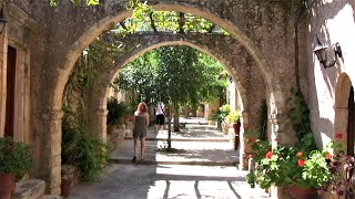 MONASTERY OF AYIOS IOANNIS PRODROMOS  Crete  GREECE [upl. by Ahsenik878]