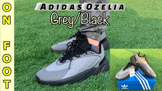 ON FOOT Look of the Adidas Ozelia GreyBlack [upl. by Pinkerton720]