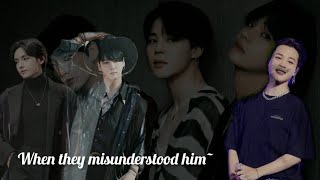 when they misunderstood him oneshot  Vminkook FF  Top Jimin jikookff taekookff vminff [upl. by Sgninnej87]