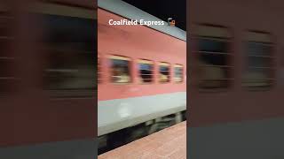 😱 Coalfield Express at 130 KMPH train railway viral trainhighspeed [upl. by Franciscka203]