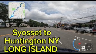 Syosset to Huntington NY  LONG ISLAND [upl. by Licha765]