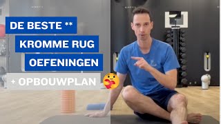 De Beste Kromme Rug Oefeningen voor je Middenrug 👏🏅 [upl. by Abbub579]