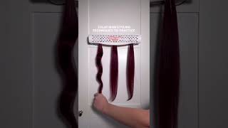 3 flat iron styling techniques to practice hairstyling waves chloeswiftstylist [upl. by Drexler365]