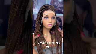 GLUELESS BRAIDS  TRESSES SANS COLLE wiginstall wigmaker gluelesswig beauty [upl. by Wehhtam]