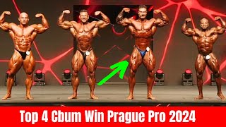 Cbum in Top 4 Prague Pro 2024 Live Pre Judging Result Shaun Clarida VS Martin Bodybuilding [upl. by Etnoed197]