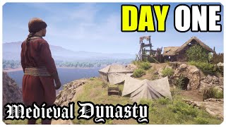 DAY ONE  Medieval Dynastys Autumn Update is FINALLY HERE and its AMAZING [upl. by Alston]