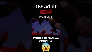 Stone age man and Dinosaur Anime  Primal part 206 Hindi shorts movies [upl. by Nylkoorb668]