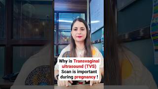 Importance of Transvaginal ultrasound TVS during pregnancy l pregnancy shorts trending video [upl. by Kcaj]