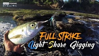 Dahsyat Ikan tengah sampai ke pinggir karang Light Shore Jigging [upl. by Eleanor]