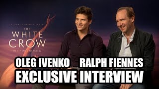 Ralph Fiennes and Oleg Ivenko discuss THE WHITE CROW  Exclusive Interview [upl. by Neeruan377]