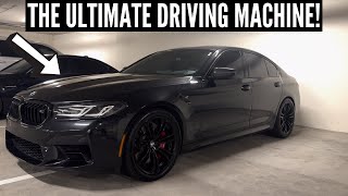 THE BMW M5 THE ULTIMATE DRIVING MACHINE 2022 BMW M5 Competition Build abcgarage [upl. by Neibaf]