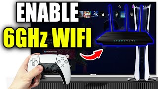 How To Enable 6GHz Wifi Frequency Band On PS5 Pro  Easy Guide [upl. by Eatnoj]