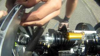 MUR 2011 Ohlins TTX25 MkII FSAE damper [upl. by Silbahc]