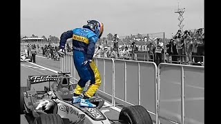 All funny celebrations by Fernando Alonso [upl. by Hartmunn]