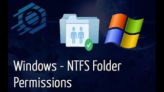 Windows  NTFS Folder Permissions [upl. by Nagn]