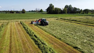 Reiter Respiro R9 Bandschwader und Fendt 415 Vario [upl. by Tedman79]