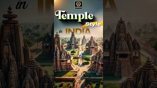 Nagara Style Dravida Style Vesara Style of Temple  Different Temple Styles in India  india [upl. by Prem]