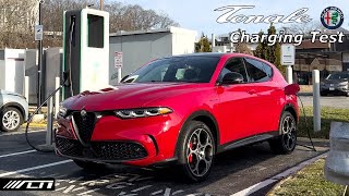 2024 Alfa Romeo Tonale Veloce Charging Test  Allcarnews [upl. by Dikmen]