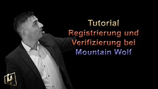 📱Tutorial  Registrierung amp Verifizierung bei Mountain Wolf🎓 [upl. by Nivat]