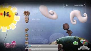 Little Big Planet PS3 Dynamic Theme [upl. by Handy197]