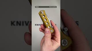 QSP Knife Canary Folder QS150 J1 Satin Ultem pocket knife [upl. by Aitselec]