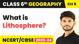 Lithosphere  Major Domains of the Earth  Class 6 Geography [upl. by Brahear]