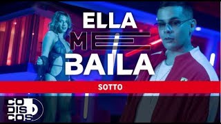 Ella Me Baila Sotto  Video Oficial [upl. by Niuq]