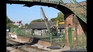 Medstead amp Four Marks Station Dock Crane railway canal building heritage [upl. by Lali920]