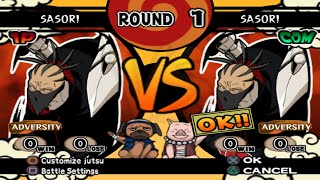 Sasori VS Sasori Chakra Infinito INSANE  Naruto Shippuden Ultimate Ninja 4 [upl. by Iem]