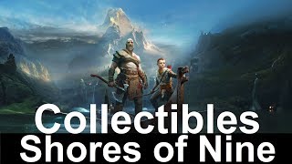 God of War Shores of Nine Collectibles Walkthrough [upl. by Damien]