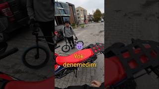 Motordan inip bisiklete binmek 😄motorbike keşfet bmx motovlog [upl. by Mcnalley]