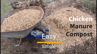 Chicken Manure Compost [upl. by Gerdeen]