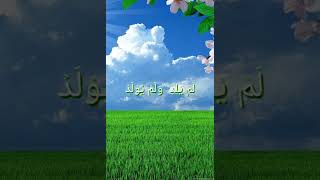 112Surah Al Ikhlas Beautiful Recitation The Sincerity Qul Hu Allah Hu Ahad [upl. by Cad133]