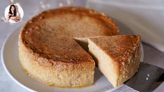 Flan Delicioso Sin Horno Sin Lácteos con sólo 4 Ingredientes  Auxy [upl. by Gwenore57]