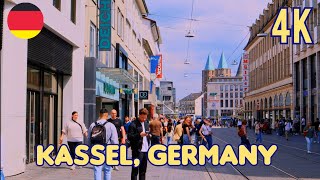 Walking tour in Kassel Germany 4k 60fps [upl. by Echikson]