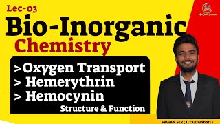 Structure amp Functions of Hemerythrin  Hemocyanin Oxygen Transport System in Bioinorganic Chemistry [upl. by Iny]