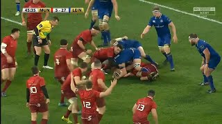 Round 11 Highlights Munster Rugby v Leinster R [upl. by Yremrej362]