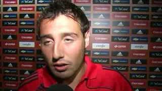 Entrevista a Santiago Cazorla [upl. by Esirehs951]