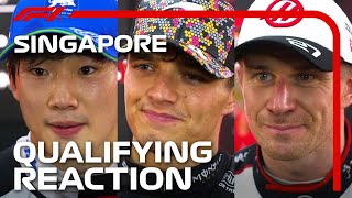 Drivers React After Qualifying  2024 Singapore Grand Prix [upl. by Kilam]