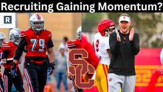 USC Recruiting Gaining Momentum  USC Football News [upl. by Nolan928]