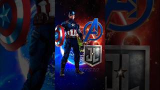 Captain America vs Avengers and Justice Leauge 🔥 [upl. by Acirederf]