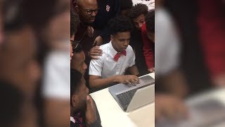 Everyone Freaks Out When Teen Gets Accepted Into Princeton [upl. by Silenay]